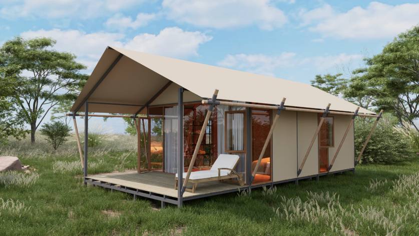 硬体墙韩式帐篷（天籁之居）